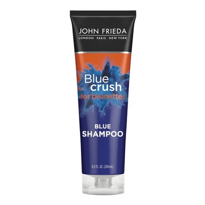 John Frieda Blue Crush Conditioner, Toning Shampoo for Brunette Hair, 8.3 FL
