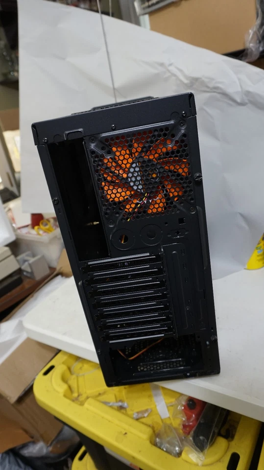 COUGAR Volant Black Steel ATX Mid Tower Computer Case NOS free ship USA - Image 3 of 4