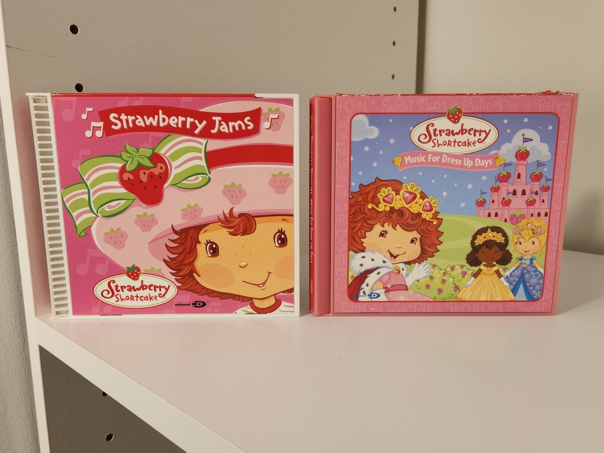 Strawberry Shortcake CDs x2 Strawberry Jams 2003 & Music For Dress