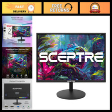 27" 1080P LED Monitor, 99 sRGB, 3ms Response, 2x HDMI, VGA, Built-In Speakers
