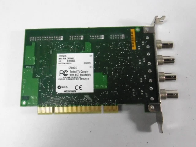 Matrox CRONOS Frame Grabber For Standard Analog Monochrome/Color USED - Image 2 of 3