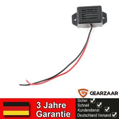 PKW Licht Aus Warner Kontroll Summer Pieper Schwarz Pieps-Adapterkabel 6/12V