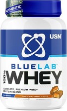 USN Blue Lab 100% Premium Whey Protein Chocolate Caramel 2kg 23.73 per kilo