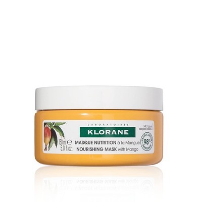 Klorane Nourishing 2-in-1 Mask w/ Mango for Dry Hair, 5 fl.oz.