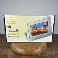 CORNICE DIGITALE LED 7 POLLICI FOTO BRONDI  DF 10 PHOTO Nuovo con scatola
