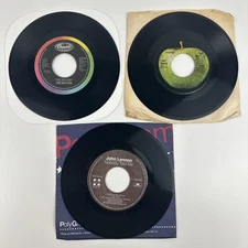 Beatles Twist & Shout/Capitol Get Back/Apple (England) Lennon & Ono (Canada) 45s