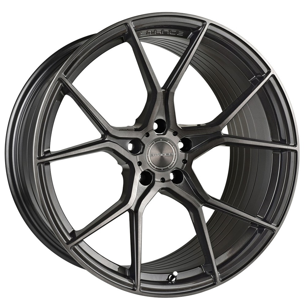 20" STANCE SF07 FORGED GUNMETAL CONCAVE WHEELS RIMS FITS MASERATI GHIBLI