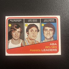Larry Brown Louie Dampier 1972-73 Topps # 264 NRMT