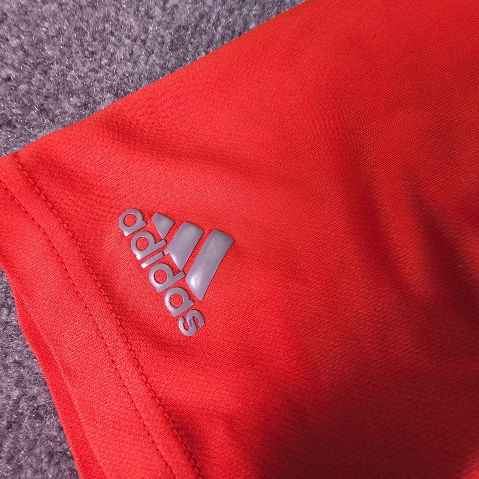 Bulldogs Polo Shirt Adidas Short Sleeve Red Men's Size XL Activewear Outdoors - Image 3 of 4