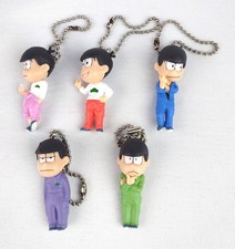 Osomatsu-san Swing 01 Jumpsuit Version Series Set of 5 Keychains Charms