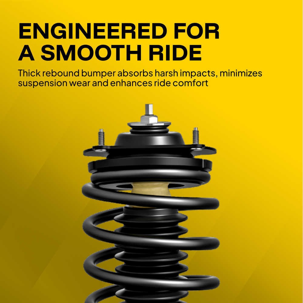 Suspension Strut and Coil Spring Assembly-Quick-Strut Complete