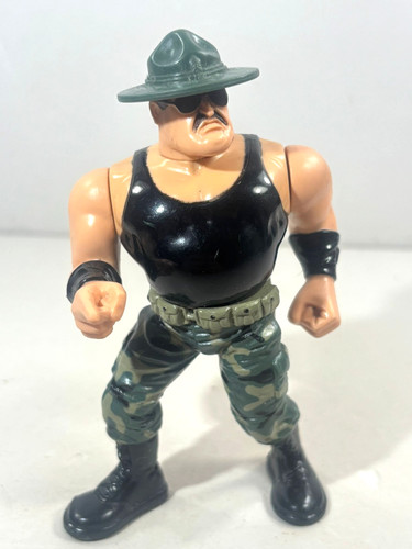 Sgt Slaughter WWF Titan Sports 1991 Hasbro Vintage...