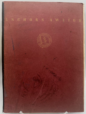 1936 Dollar Steamship Lines Anchors Aweigh Booklet SS President Hoover Coolidge
