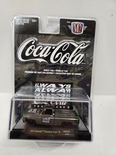 new-card-m2-machines-always-coca-cola-1973-chevy-cheyenne-super-10-diecast-truck