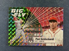 2021 Panini Mosaic Big Fly Green #BF12 Paul Goldschmidt Cardinals