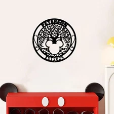 Personalized Custom Cartoon Metal wall art decor For Home Living room indoor