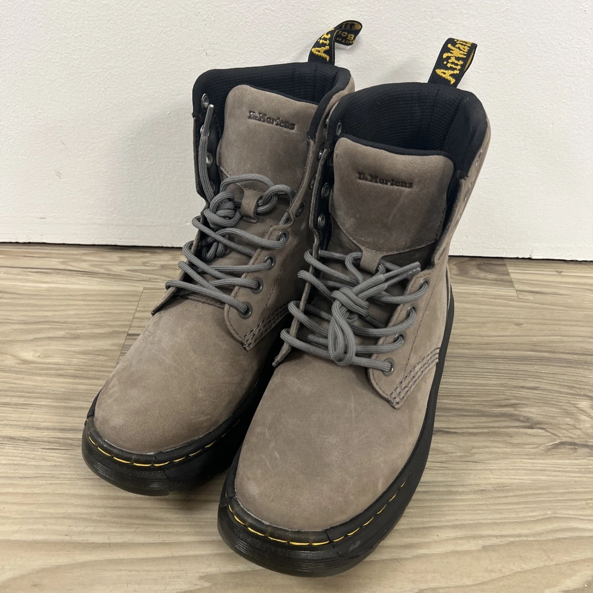Dr. Martens Leather Upper Gray Boots for Men for sale | eBay display picture 3