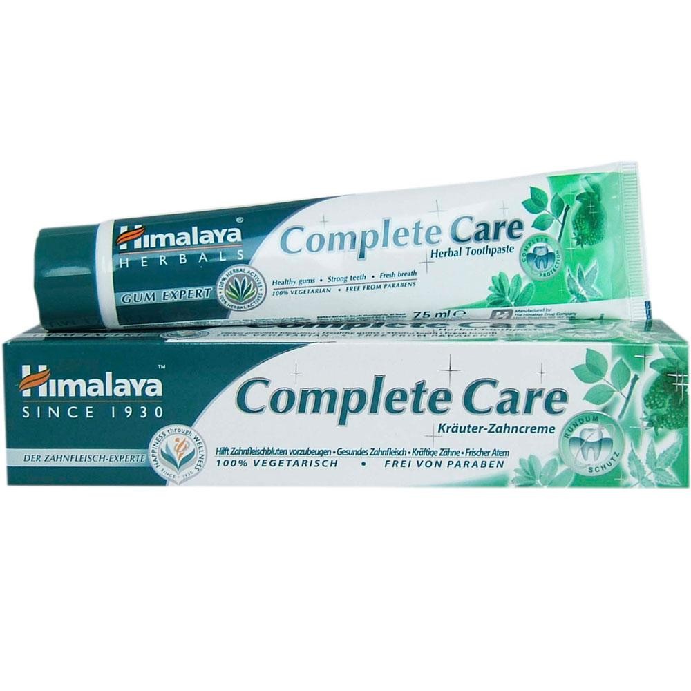 Himalaya Complete Care Kräuter-Zahnpasta gegen Zahnfleischbluten, Starke Zähne - Bild 2