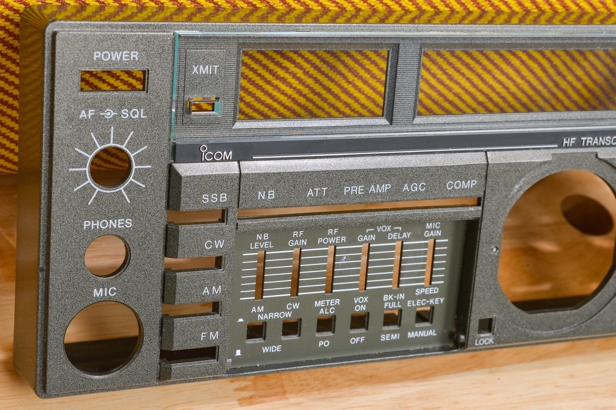 ICOM IC-735 PARTS: FRONT PANEL | eBay