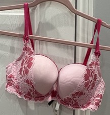 Adore Me Underwire Full Bra size 36B Pink Lady