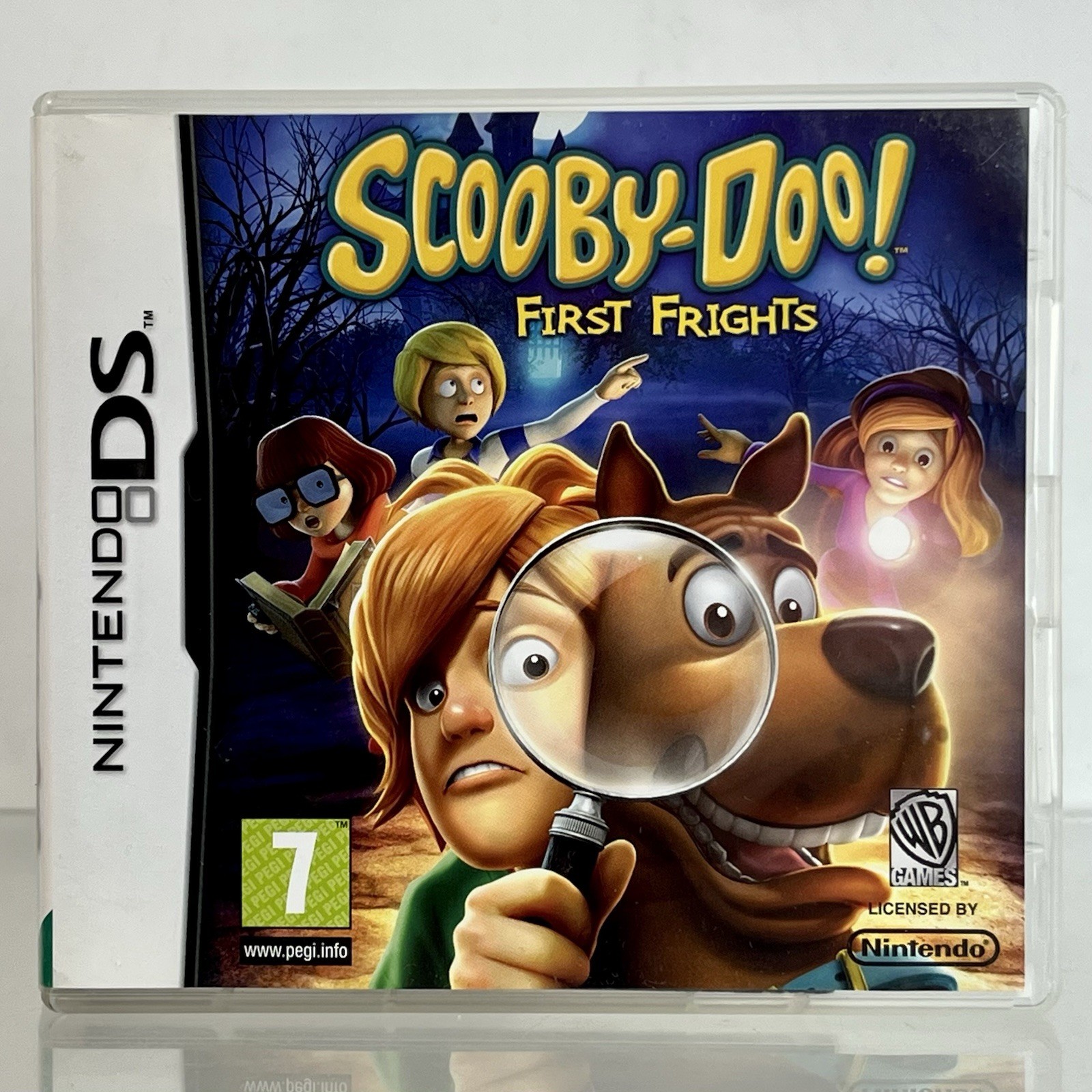 SCOOBY-DOO! FIRST FRIGHTS Nintendo DS Game With Manual & Booklet 2009 TESTED