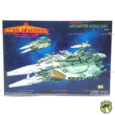 Star Blazers Comet Empire Anti-Matter Missile Ship Plastic Model Kit Series 1985