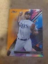 2021 Luis Patino RC Topps Finest Orange Refractor/25 Padres !!!