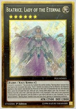 PGL3-DE021 Beatrice, Dame der Ewigen - Gold Secret Rare 1. Auflage LP