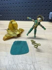 GI Joe Vintage Serpentor action figure 1986 NEAR COMPLETE RIPPED CAPE