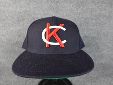 Kansas City Monarchs League Hat Club New Era Hat Cap 7 3/4 Navy