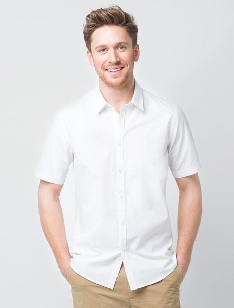Men Filippa K Shirt White 38 / M / 46 #3ZTG