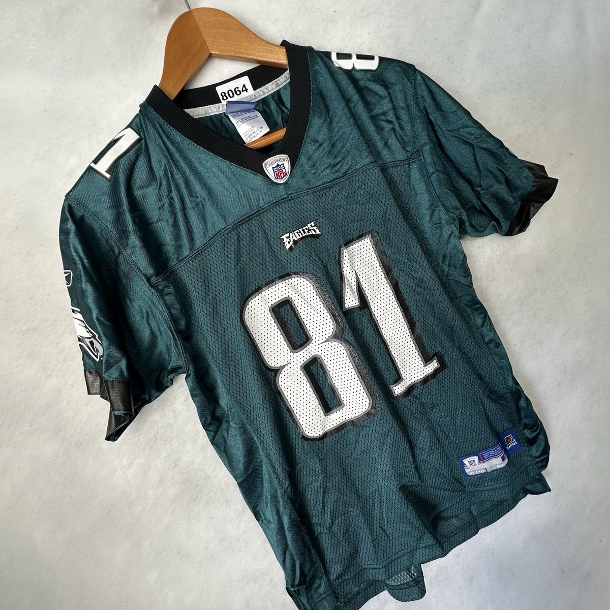 Youth Reebok Terrell Owens #81 Philadelphia Eagles Green Football