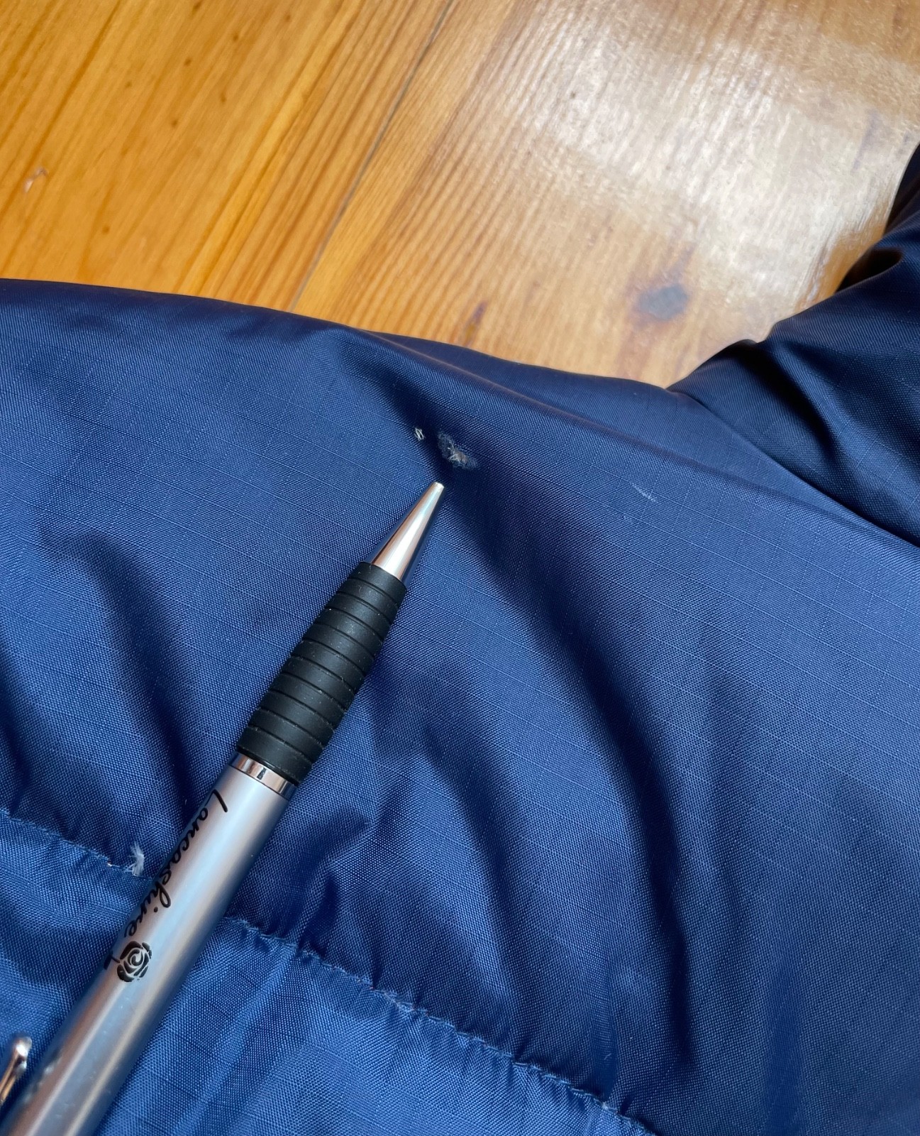 Helly Hansen Puffer Down Jacket Reversible Navy R… - image 8