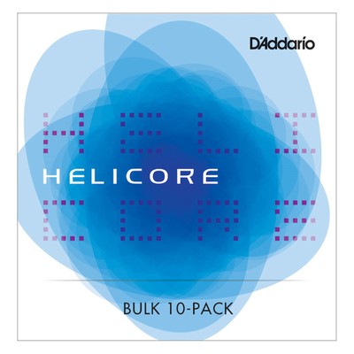 D'Addario Helicore Cello Single A String 1/4 Scale, Medium Tension, Bulk 10-Pack