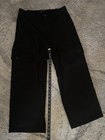 Liverpool Wide Leg Black Cargo Dress Pants Size 14/32 — photo 3