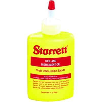 Starrett 4 oz Tool & Instrument Oil 1620-4 53216