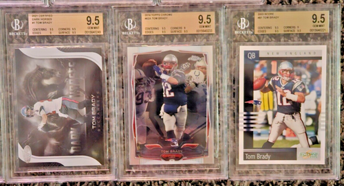 The Dynamic Duo Tom Brady & Rob Gronkowski 23 graded card set - Picture 9 of 23