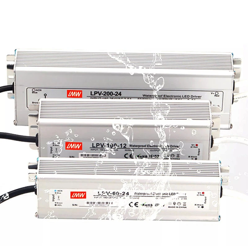 1Pcs DC 12V-48V LED Transformer Power Supply IP67 Waterproof 25W-1500W LED Strip - Image 2 of 4