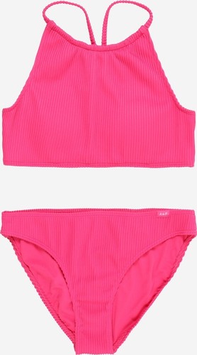 Abercrombie & Fitch Bikini Girls 17-18 Pink Stretch Halter Neck Swimwear ERK348 - Picture 10 of 10