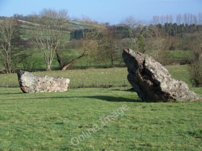 Foto 6x4 Die Steine von Stanton Drew Die drei Kreise sollen um 2010