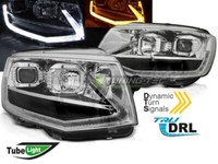 Scheinwerfer Paar Vw T6 15-19 Led Drl Lti Chrom