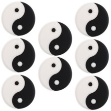 8Pcs Tennis Racket Dampeners Silicone Shocking Absorbers Tennis Racket Supplies