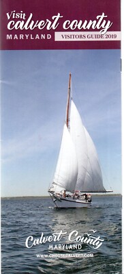 Brochure, Visit Calvert County Maryland Visitors Guide 2019 New Attractions