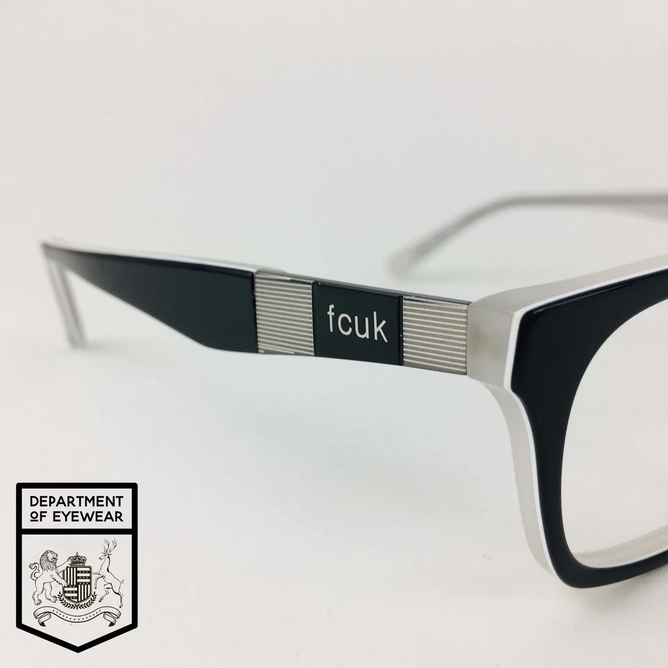 FCUK eyeglasses BLACK SQUARE glasses frame MOD: FCUK90 25384284 - Image 3 of 4