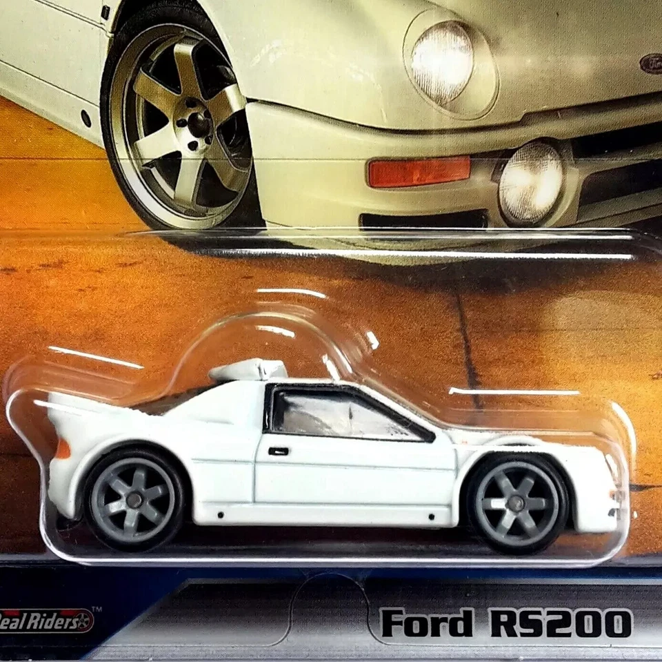 FORD RS200 Fast e Furious 1:64 Die Cast Hot wheels Real Riders 2/5 New - Immagine 2 di 4
