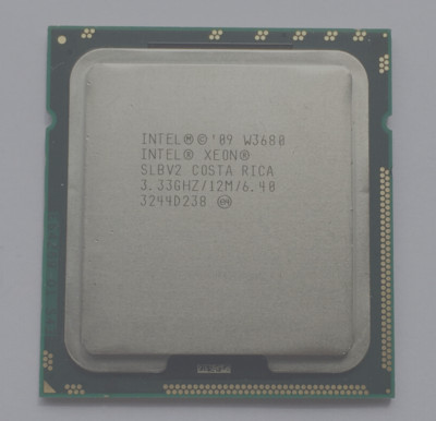 INTEL XEON W3680 3.33GHz / Six 6-CORE/ 12M LGA1366 6.4 GT/s Prozessor