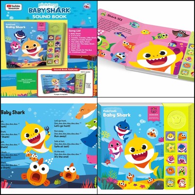 baby shark book with sound
