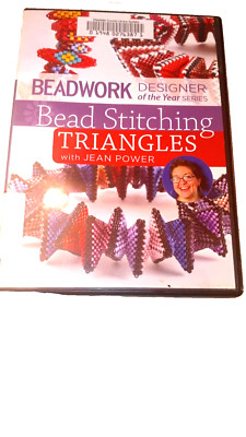 Bead Stitching Triangles (DVD, 2012) Beadwork Designer of the Year Series