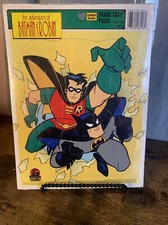 Golden Books 1995 The Adventures of Batman Robin Jumping Frame Tray Puzzle NIP