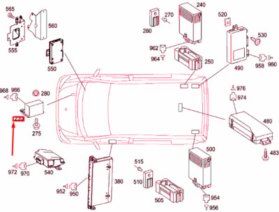 NEU MB VITO W639 MOTORRAUM SCHALTENDSTUFE A6461538491 ORIGINAL | eBay 